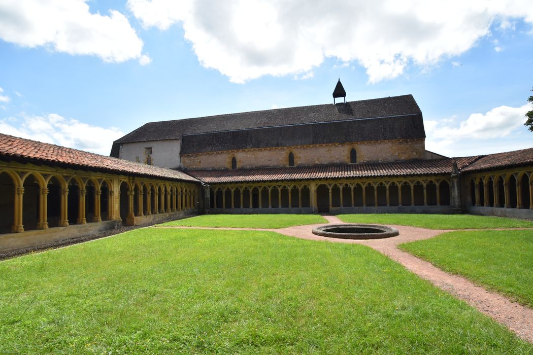 cloître, galeries est et sud