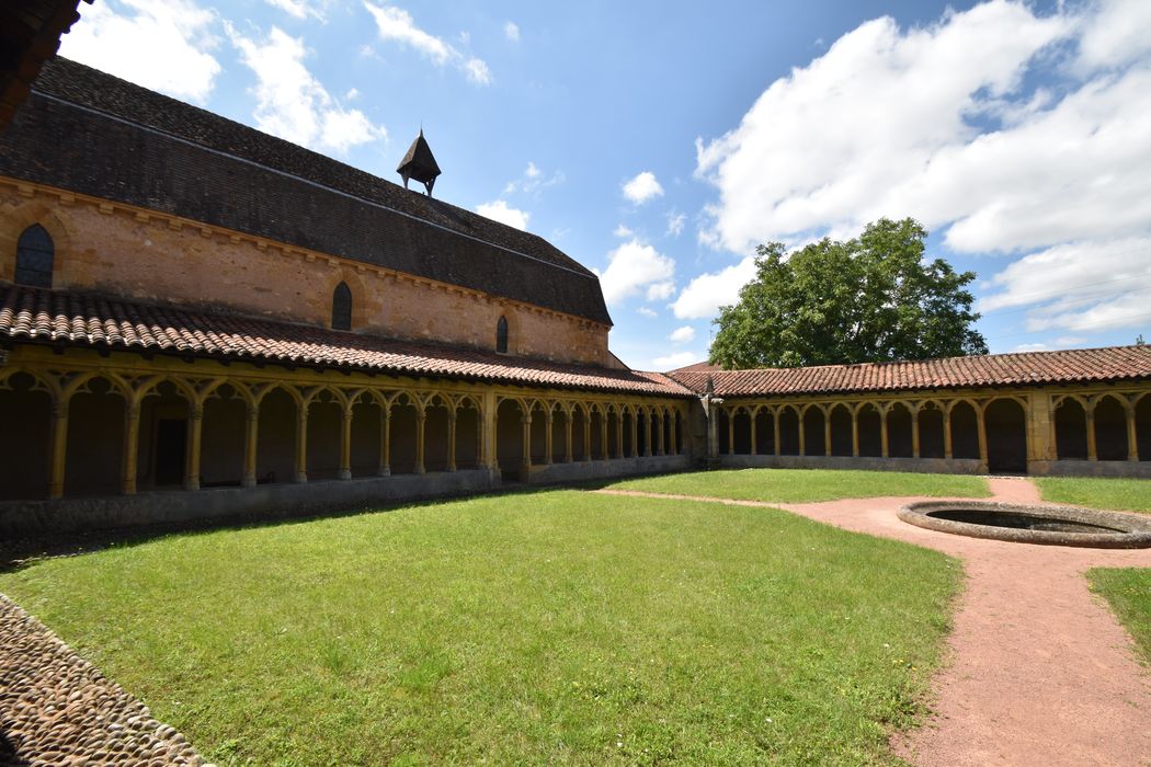 cloître, galeries sud et ouest