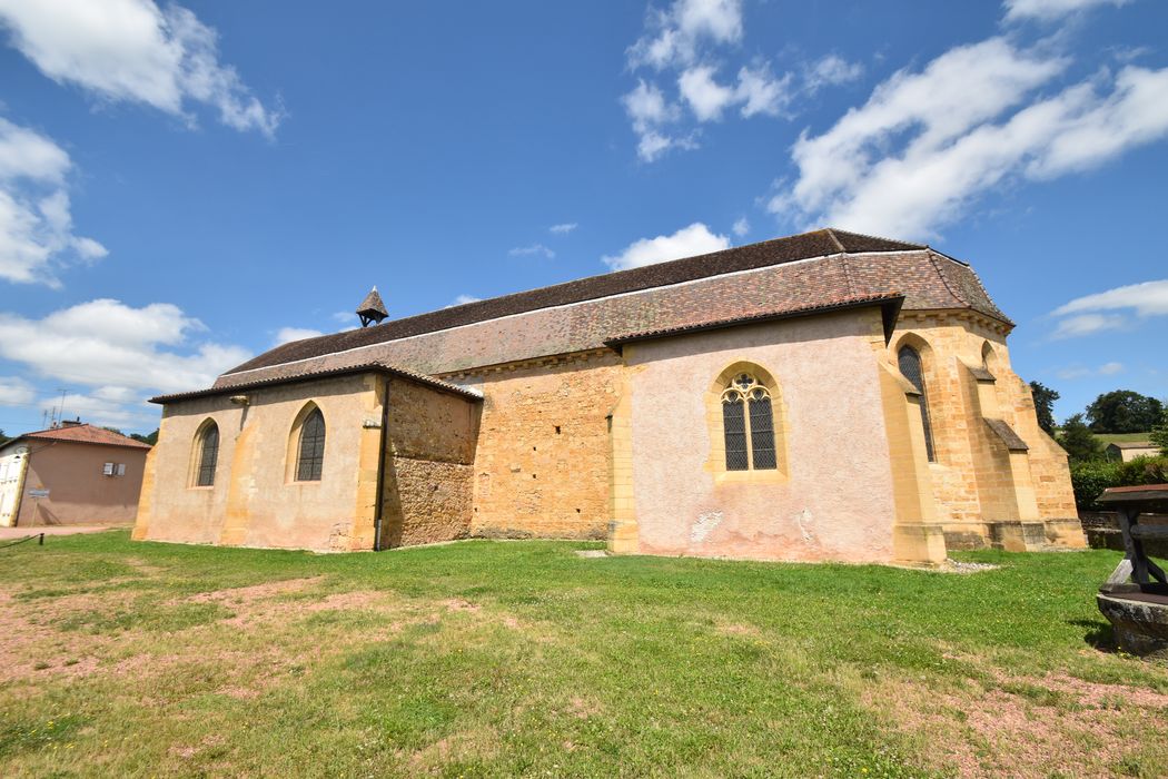 façade latérale sud de l’église