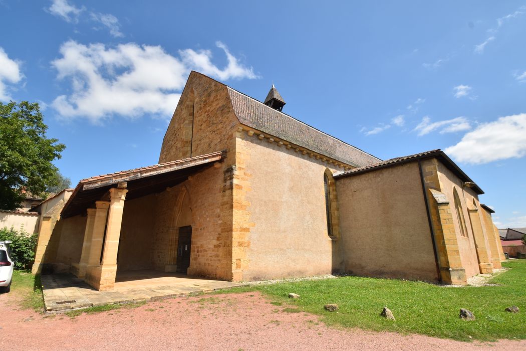 ensemble sud-ouest de l’église