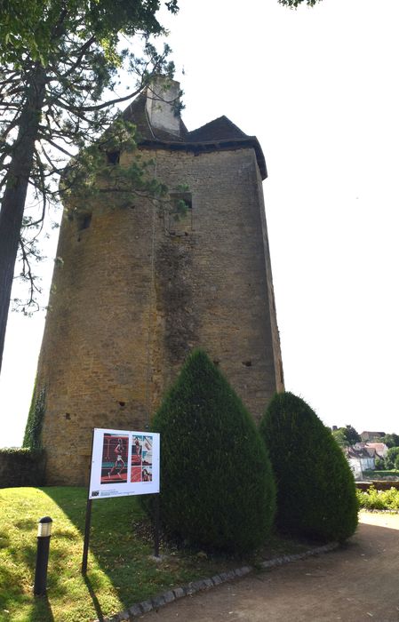 tour, élévation nord-ouest