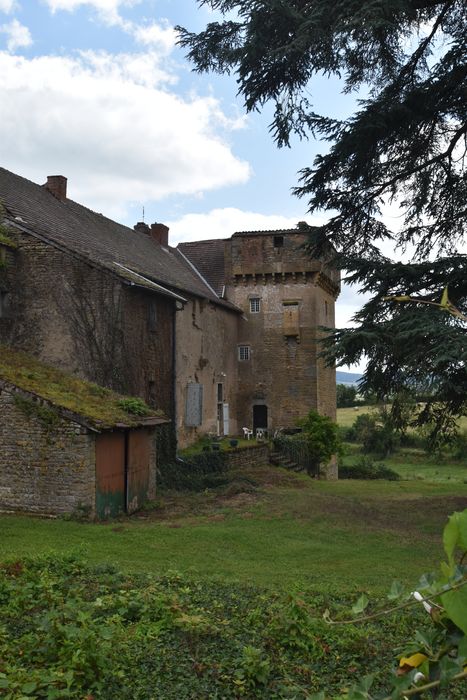 donjon, élévation nord