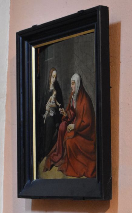 tableau : Vierge à l'Enfant avec sainte Anne