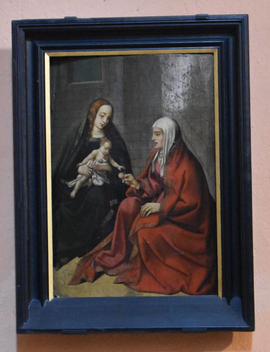 tableau : Vierge à l'Enfant avec sainte Anne