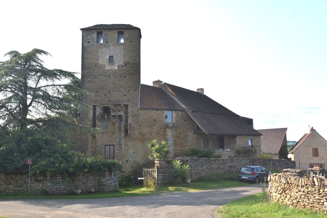 tour-porche, élévation sud-est