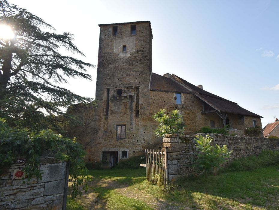 tour-porche, élévation sud-est