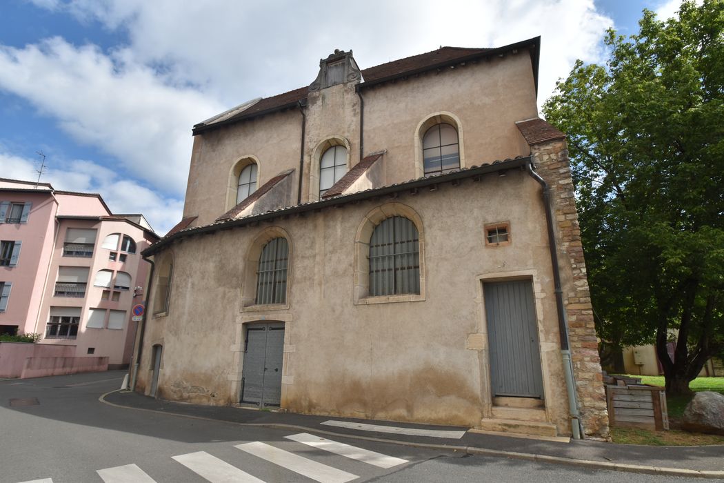 chapelle, façade latérale sud-ouest