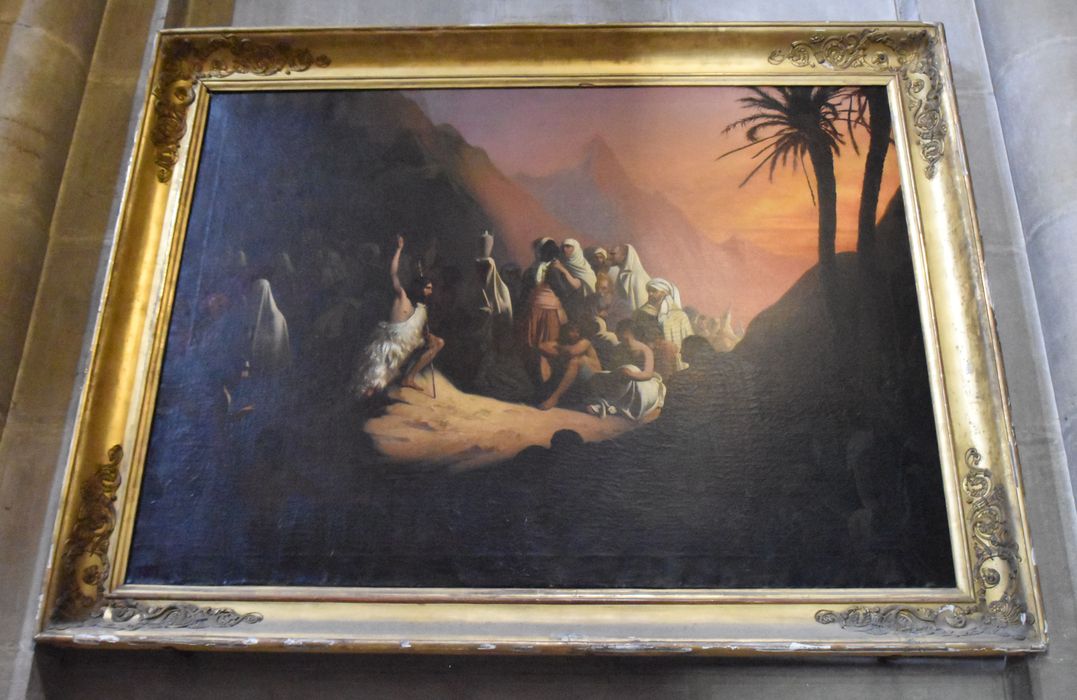 tableau : Saint Jean-Baptiste prêchant parmi les infidèles