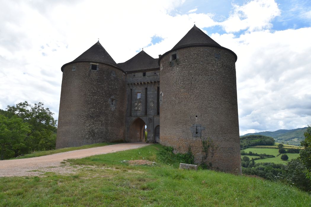 porterie, élévation nord