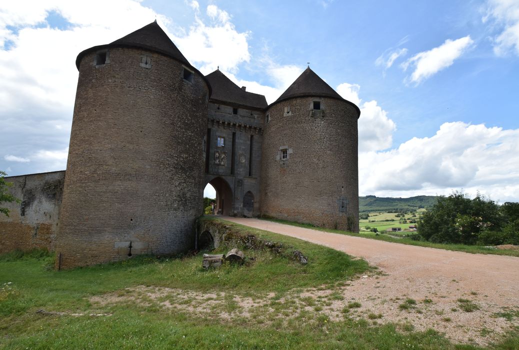 porterie, élévation nord