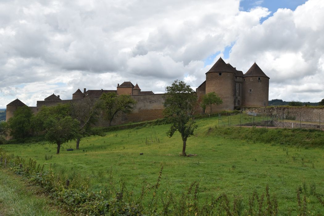 vue générale des fortifications depuis le Nord-Est