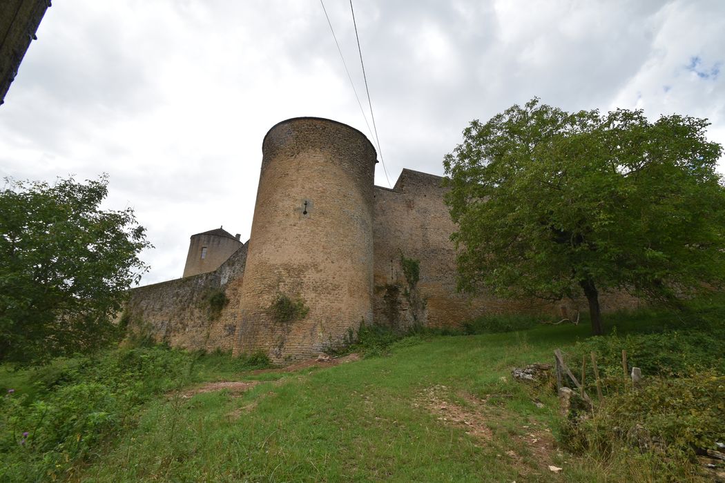 fortification, tour est, élévation est