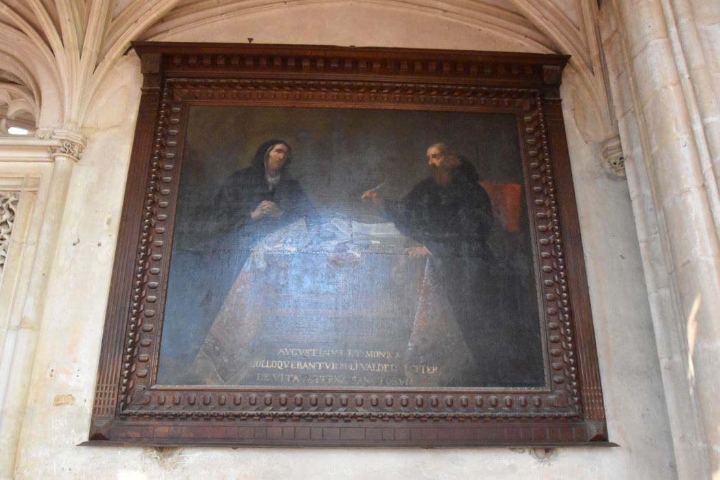 tableau : Saint Augustin et sainte Monique