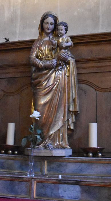 statue (statuette) : Vierge à l’Enfant