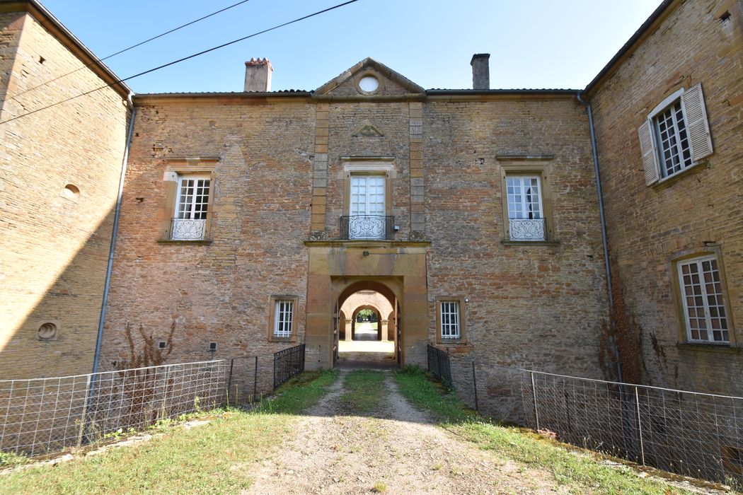 aile nord, façade nord