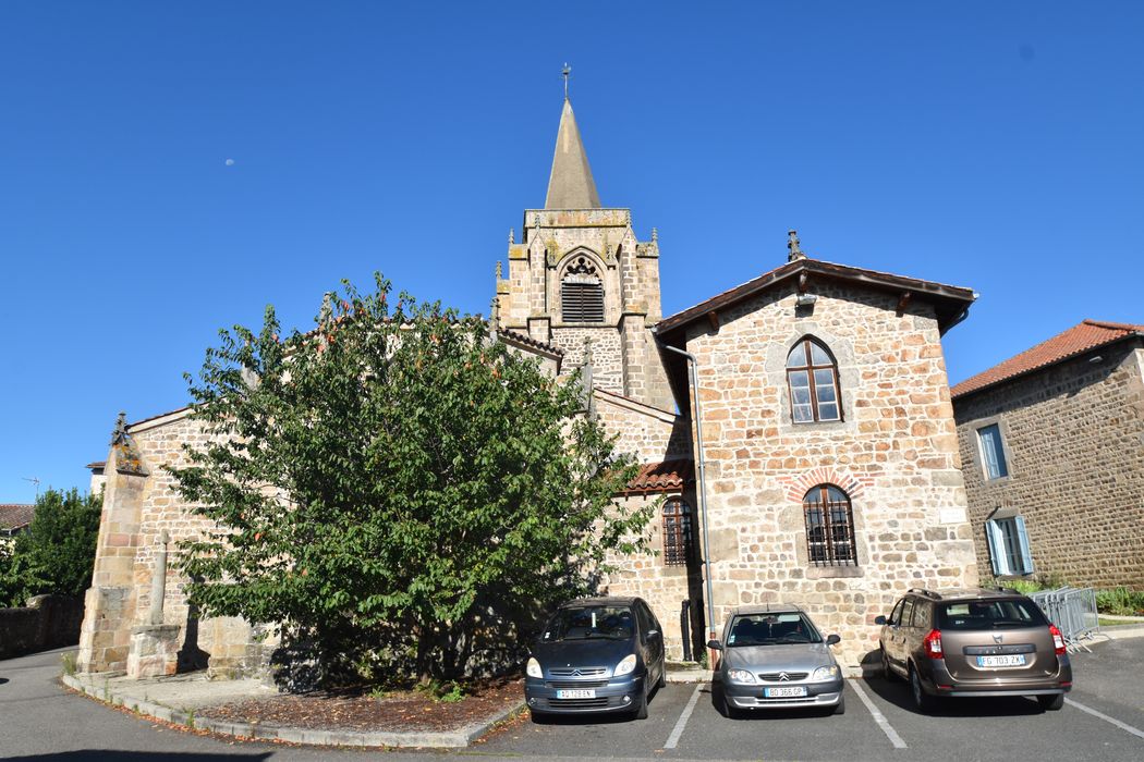 façade élévation est, vue partielle