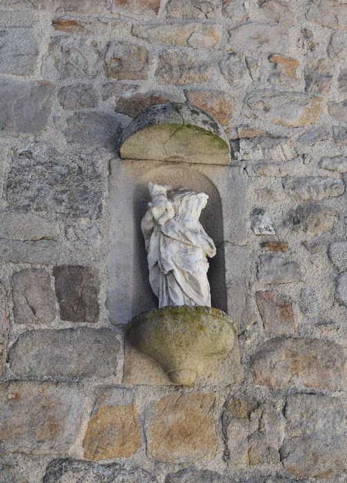 statue (statuette fragmentaire) : Vierge à l’Enfant