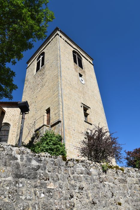 clocher, élévations sud et est