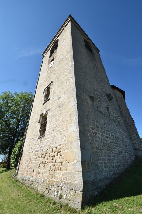 clocher, élévations nord et est