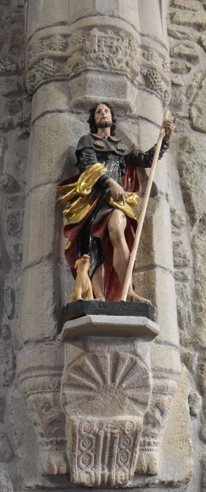 statue : Saint Roch