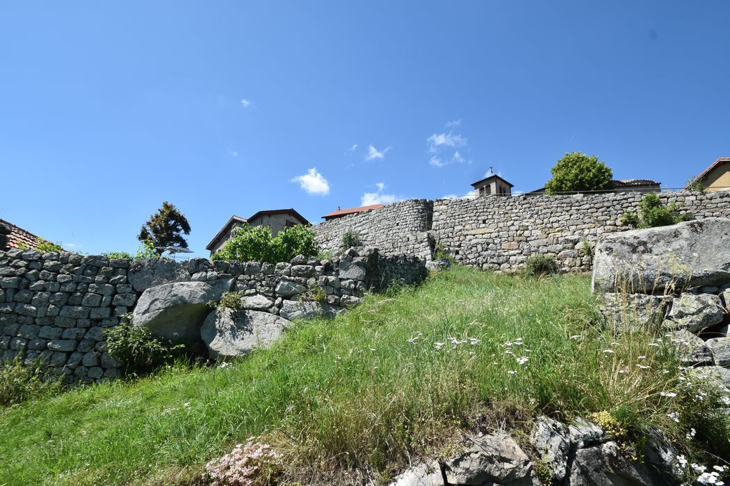 enceinte sud, vue partielle