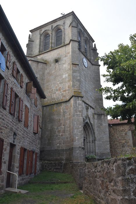 clocher, élévations nord et ouest