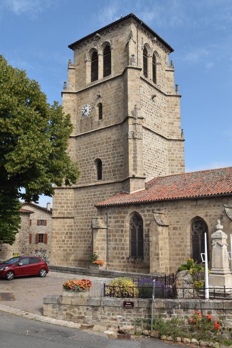 clocher, élévations sud et est