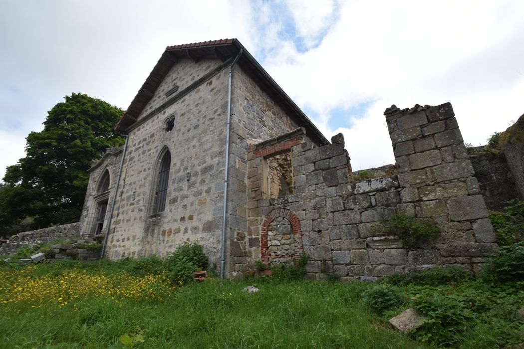 chapelle-musée, façade ouest