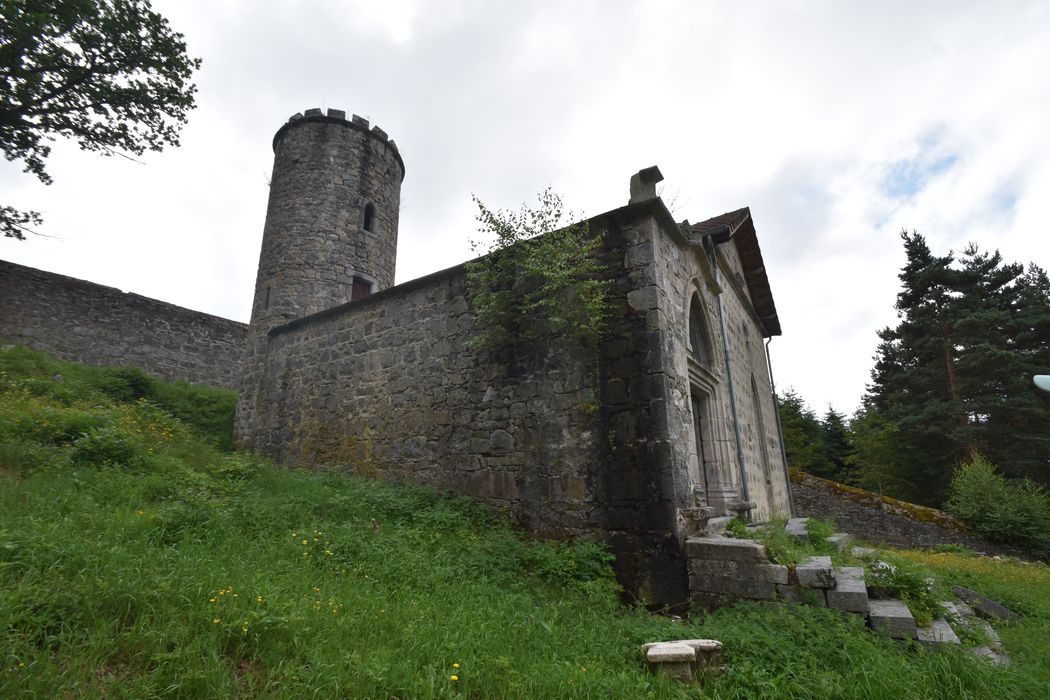 chapelle-musée, mur latéral nord