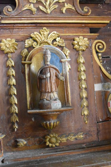 tabernacle du maître-autel, détail d’une statuette