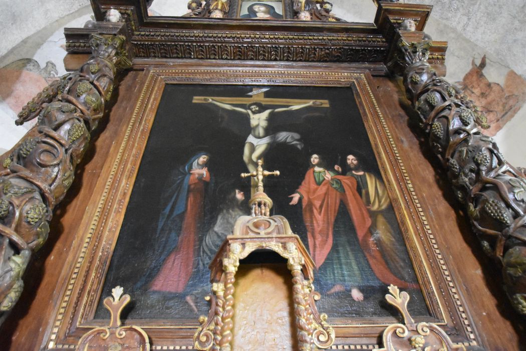 tableau du maître-autel : Crucifixion (la)