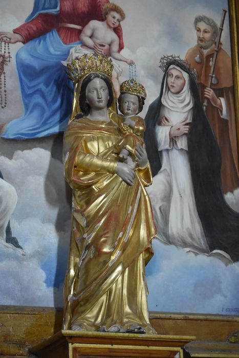 statue : Vierge à l’Enfant