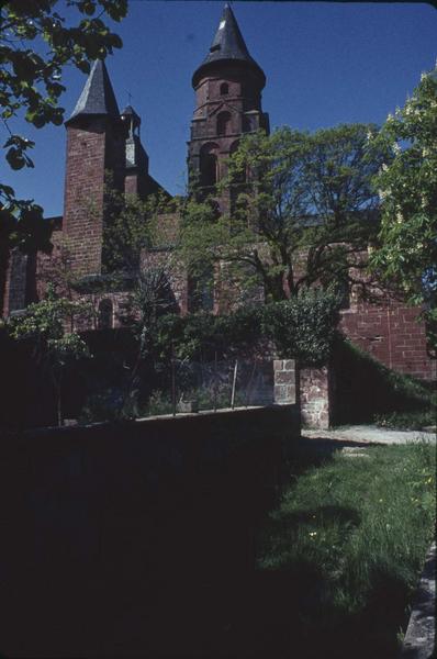 Façade ouest et clochers