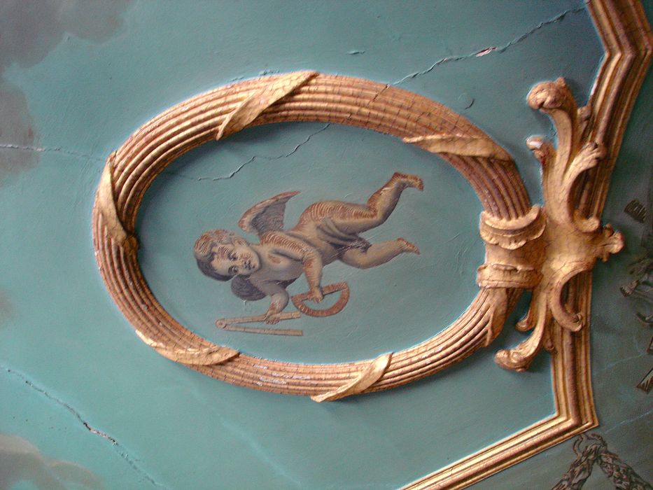 oratoire, détail des décors