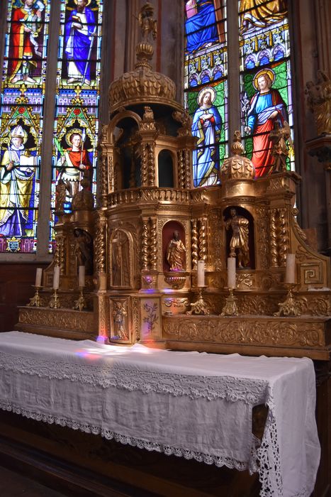 maître-autel, tabernacle, exposition 