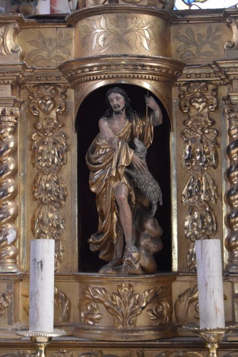 tabernacle du maître-autel, détail d’une statuette