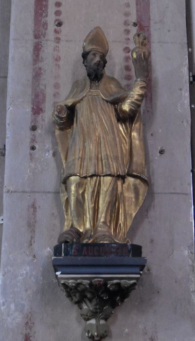 statue (statuette) : Saint Augustin