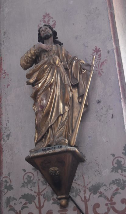 statue (statuette) : Saint Jacques le Majeur