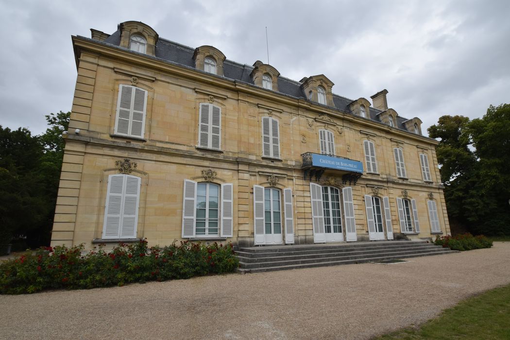 château de Bois-Préau, façade sud-ouest