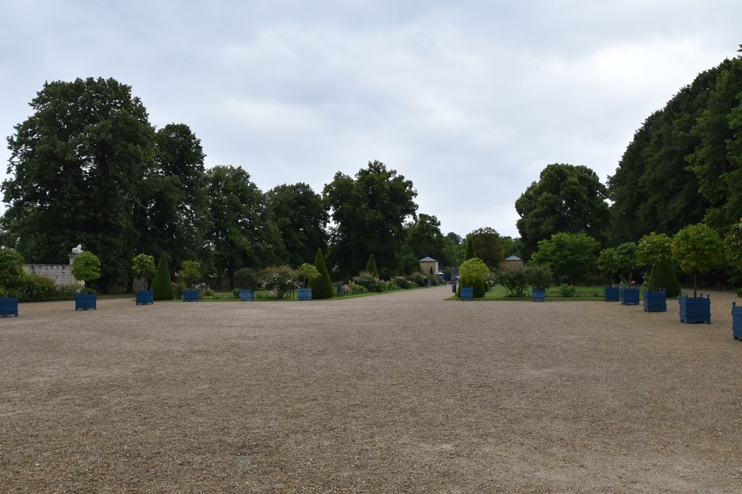 château de Malmaison, parterres nord-est