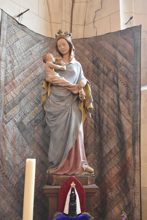 statue (statuette) : Vierge à l’Enfant