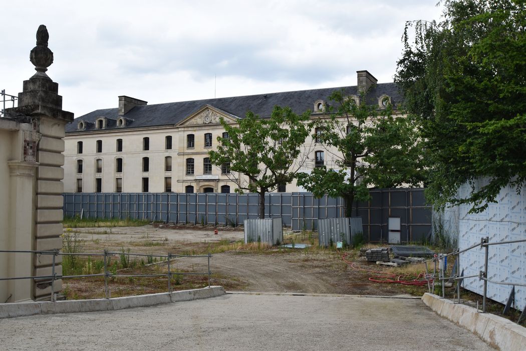 pavillon Joffre, façade sur cour