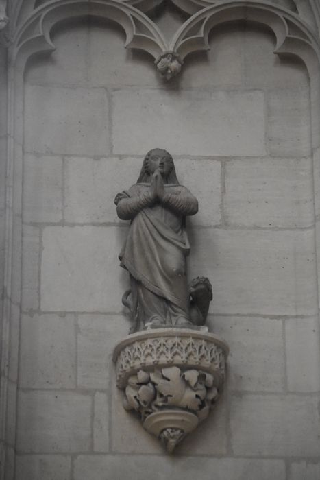 statue (statuette) : Sainte Marguerite