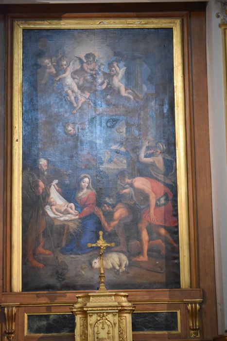 tableau : Adoration des bergers