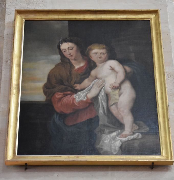 tableau : Vierge à l’Enfant