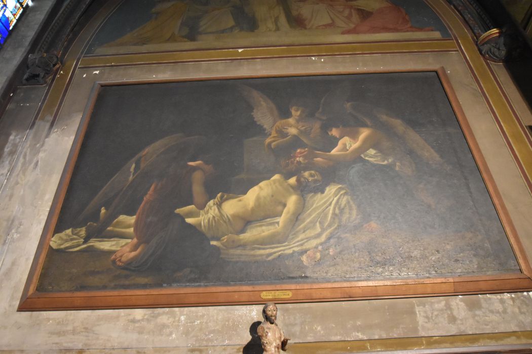tableau : Christ au tombeau adoré par les anges