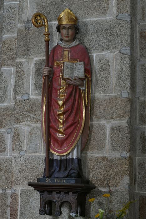 statue : Saint Tudy - © Ministère de la Culture (France), Médiathèque du patrimoine et de la photographie, diffusion GrandPalaisRmn Photo