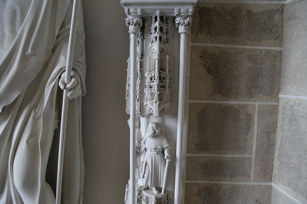 groupe sculpté : Noli me tangere, détail de l’encadrement - © Ministère de la Culture (France), Médiathèque du patrimoine et de la photographie, diffusion GrandPalaisRmn Photo