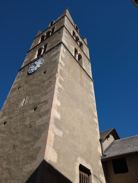 clocher, élévations sud et est