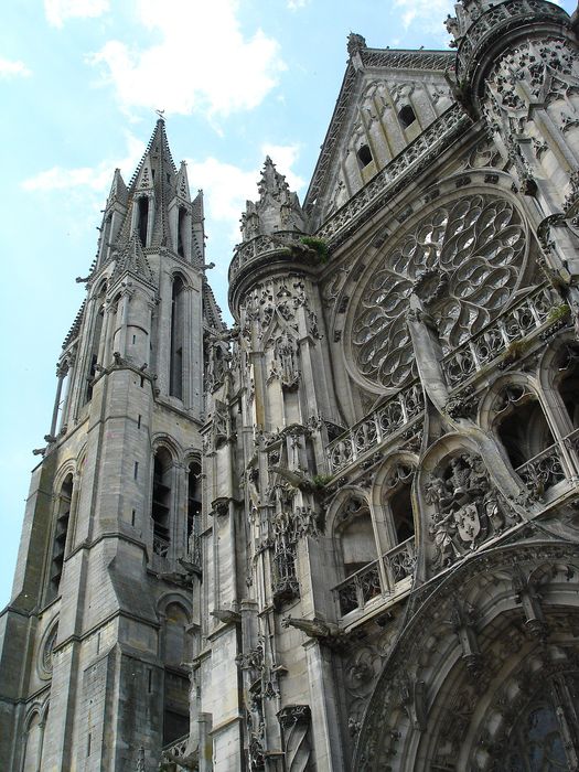 transept sud, vue partielle
